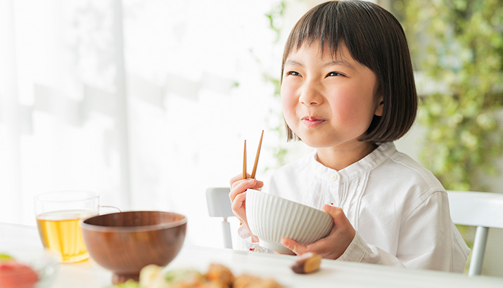 笑顔の食卓